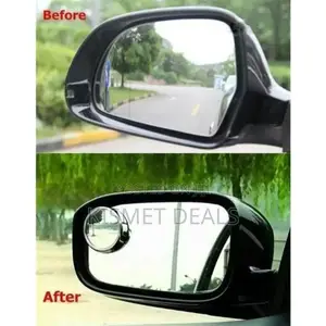 2 Pcs Blind Spot Mirrors, 360° Wide Angle Side Rear View Mirror