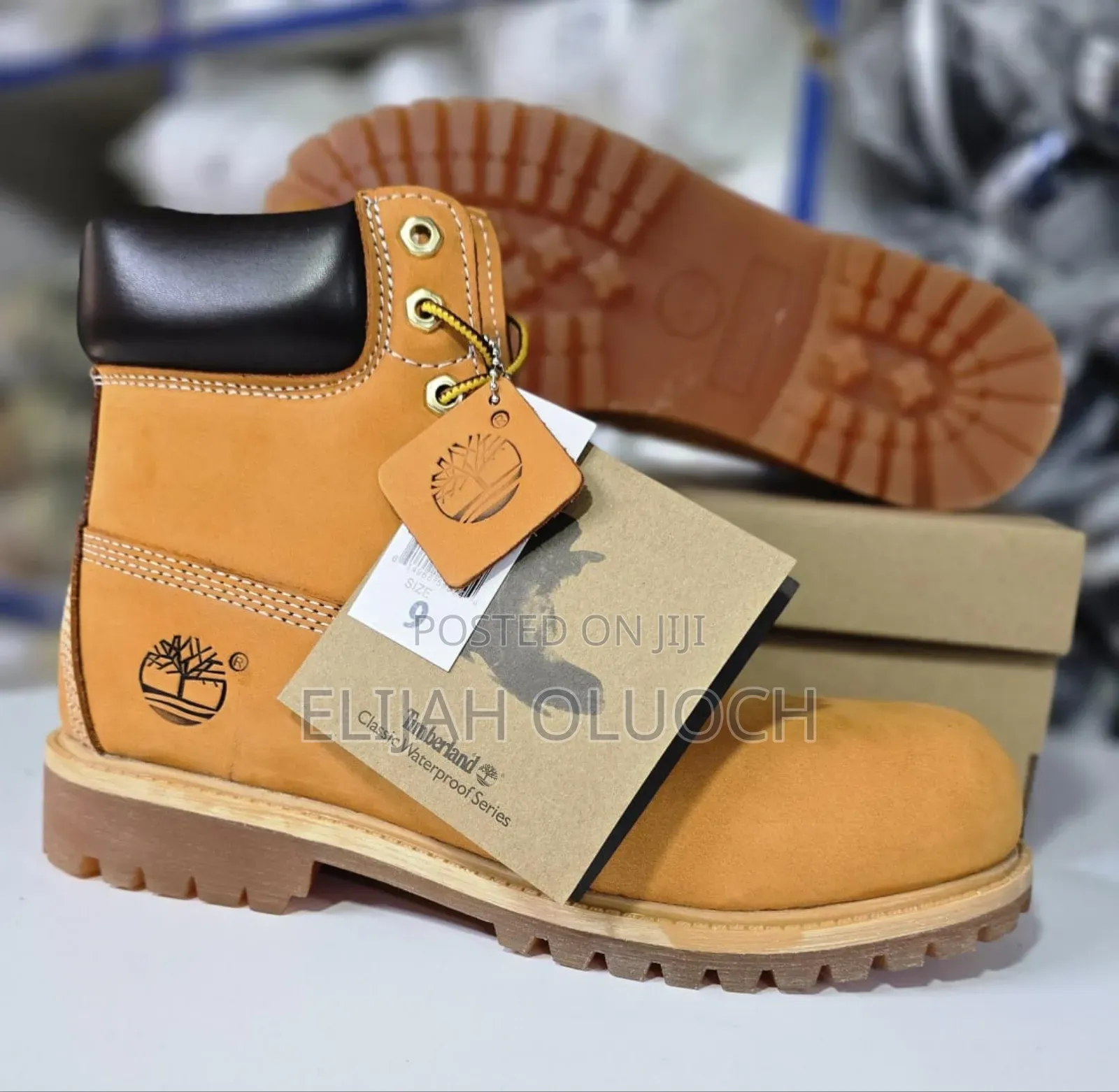 Brown Timberland Classic Premium 6-Inch Waterproof Boot