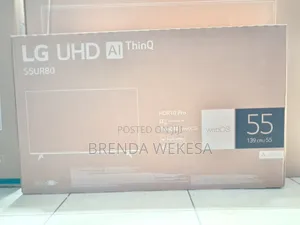 Lg 55-Inch Ur80 Smart Tv | Hdr10 | Magic Remote Thinq Ai