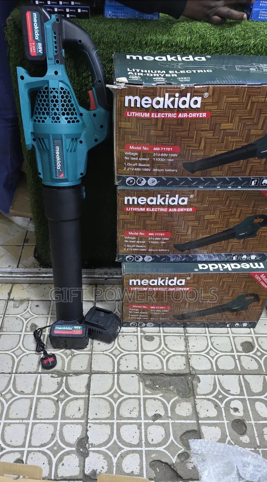 Meakida Cordless Leaf Blower 88v/Cordless Meakida Leaf Blower