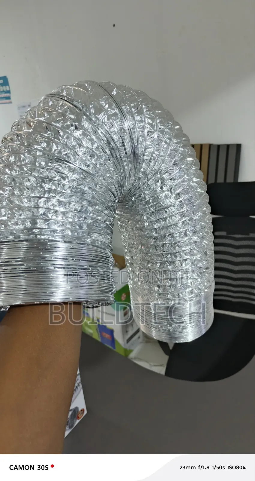 Vent Duct 6" Hvac Duct 3.6 MTRS