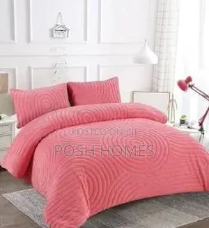 Pink Quality Woolen Duvet Sherpa Duvet
