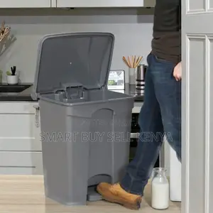 Rectangular 30l Step Pedal Waste Garbage Bin for Home Office Hotels