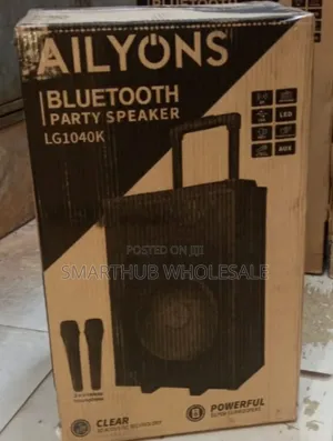 Ailyons Portable Speaker 10" Inches With Bluetooth