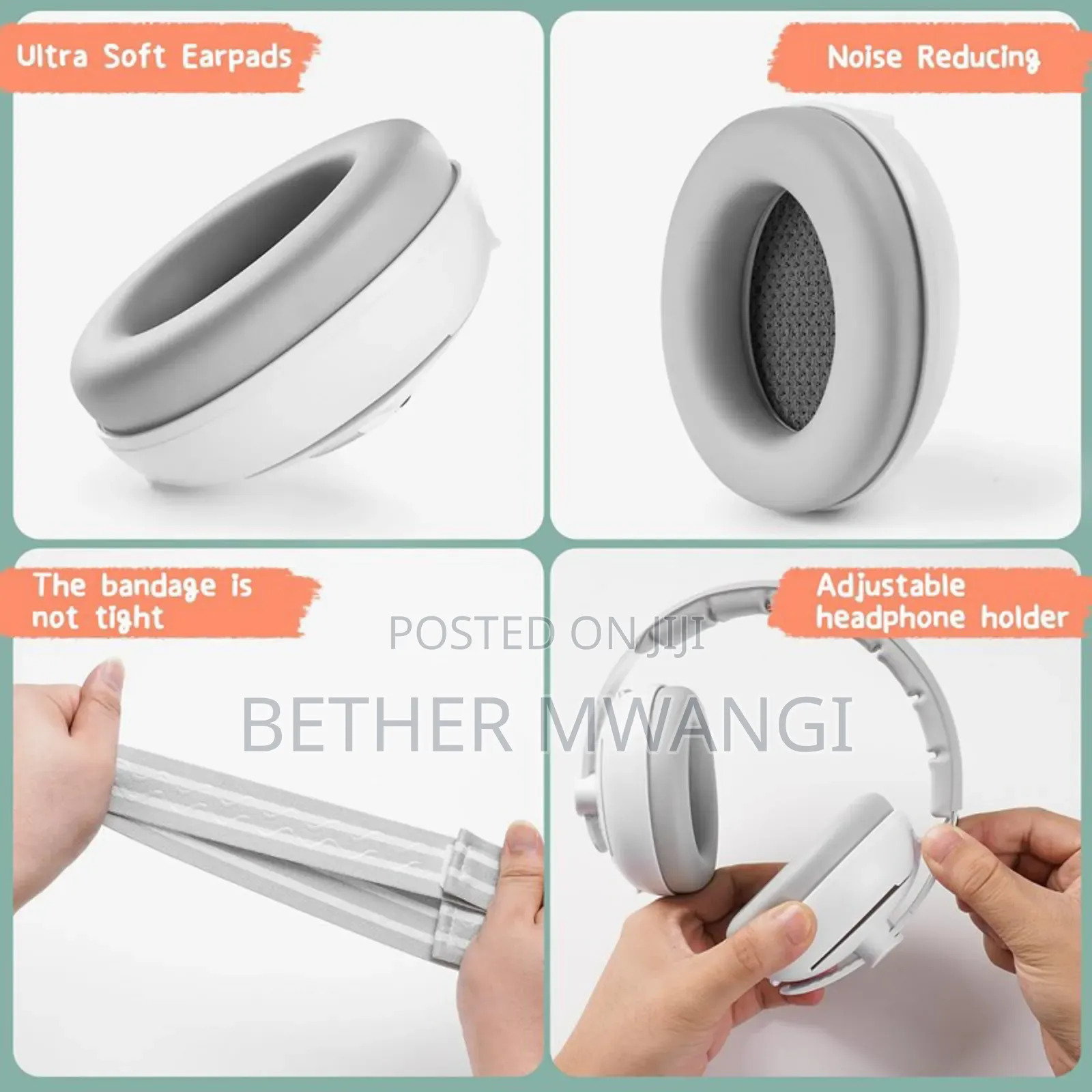 2 In 1 -  Baby Ear Defender For Babies And Toddlers In Kenya