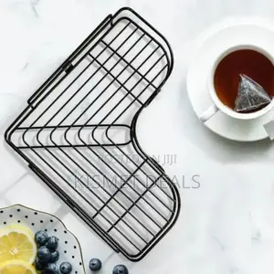 Bathroom Kitchen Corner Organiser Shelf Storage Rack Organizer