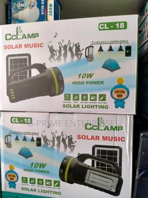 Solar Radio With Solar Lighting System