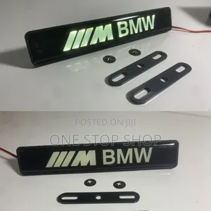 BMW Car Decal Logo Light Emblem for Front Grill