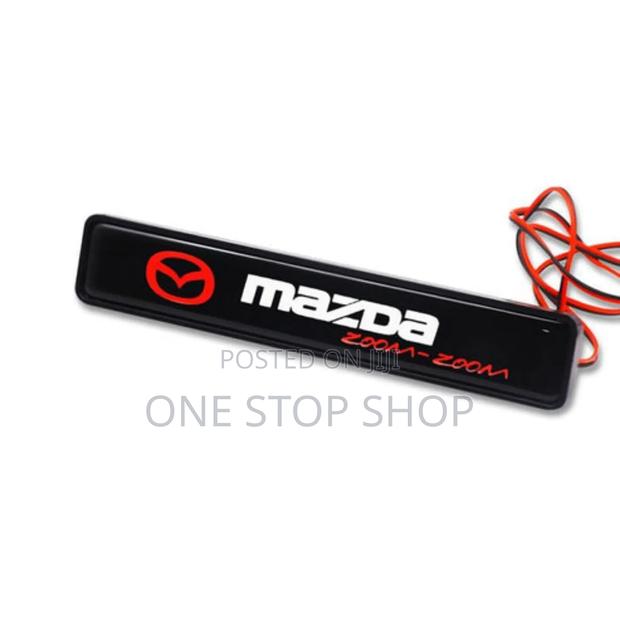 Styling Mazda Logo Emblem Light Car Front Grill Led Emble