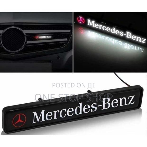 Mercedes Led Light Grill Emblem