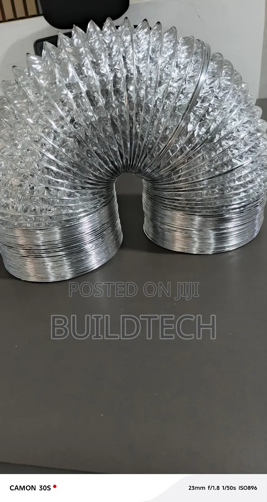 Vent Duct 6" Ventilation Pipe 150mm 3.6mtrs