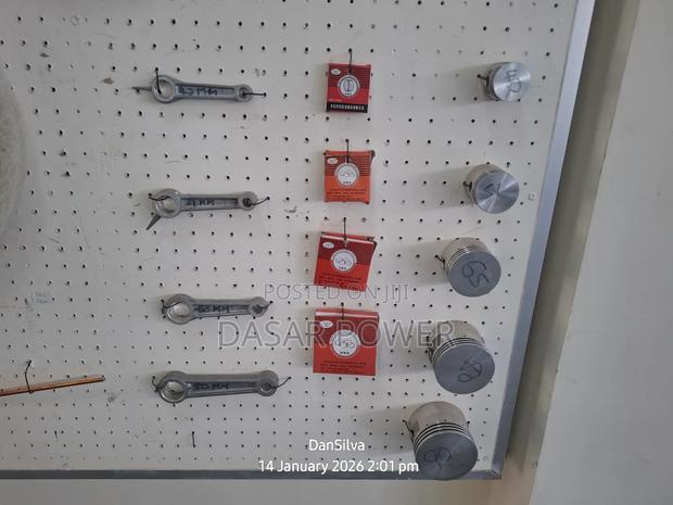 Air Compressor Pistons, Rings and Conrod