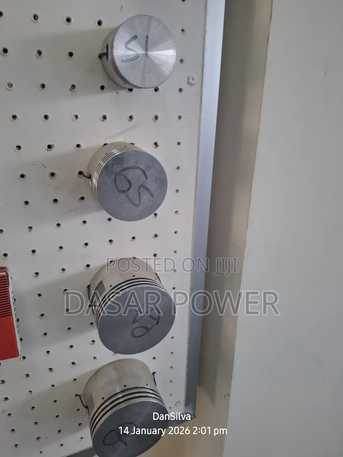 Air Compressor Pistons, Rings and Conrod