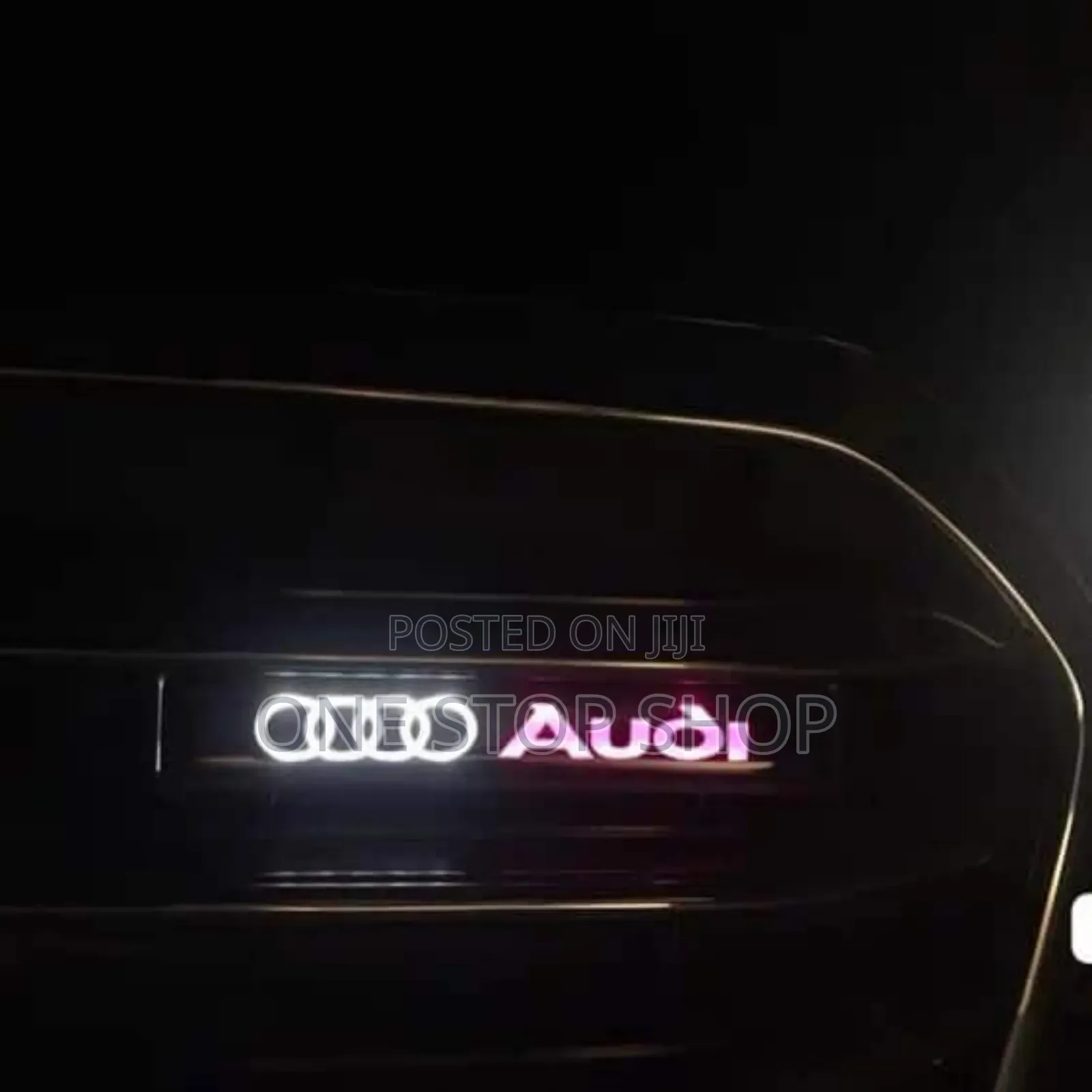 Audi Car Decal Logo Light for Front Grill Universal