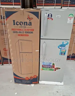 Icona 138 Litres Double Door Refrigerator With Handle