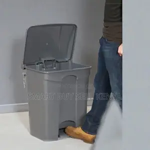 30l Rectangular Step on Pedal Waste Bin for Home Office and Hotel