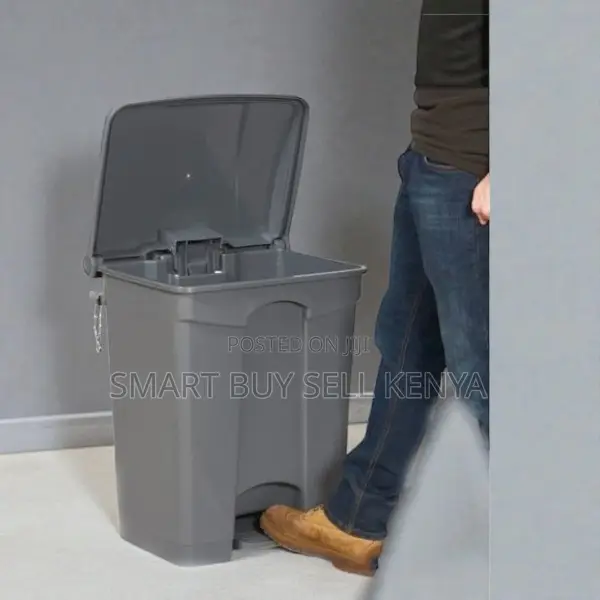 30l Rectangular Step on Pedal Waste Bin for Home Office and Hotel