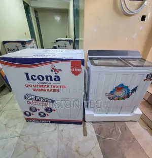 Icona 12.5kgs Twin Tub Top Load Washing Machine 