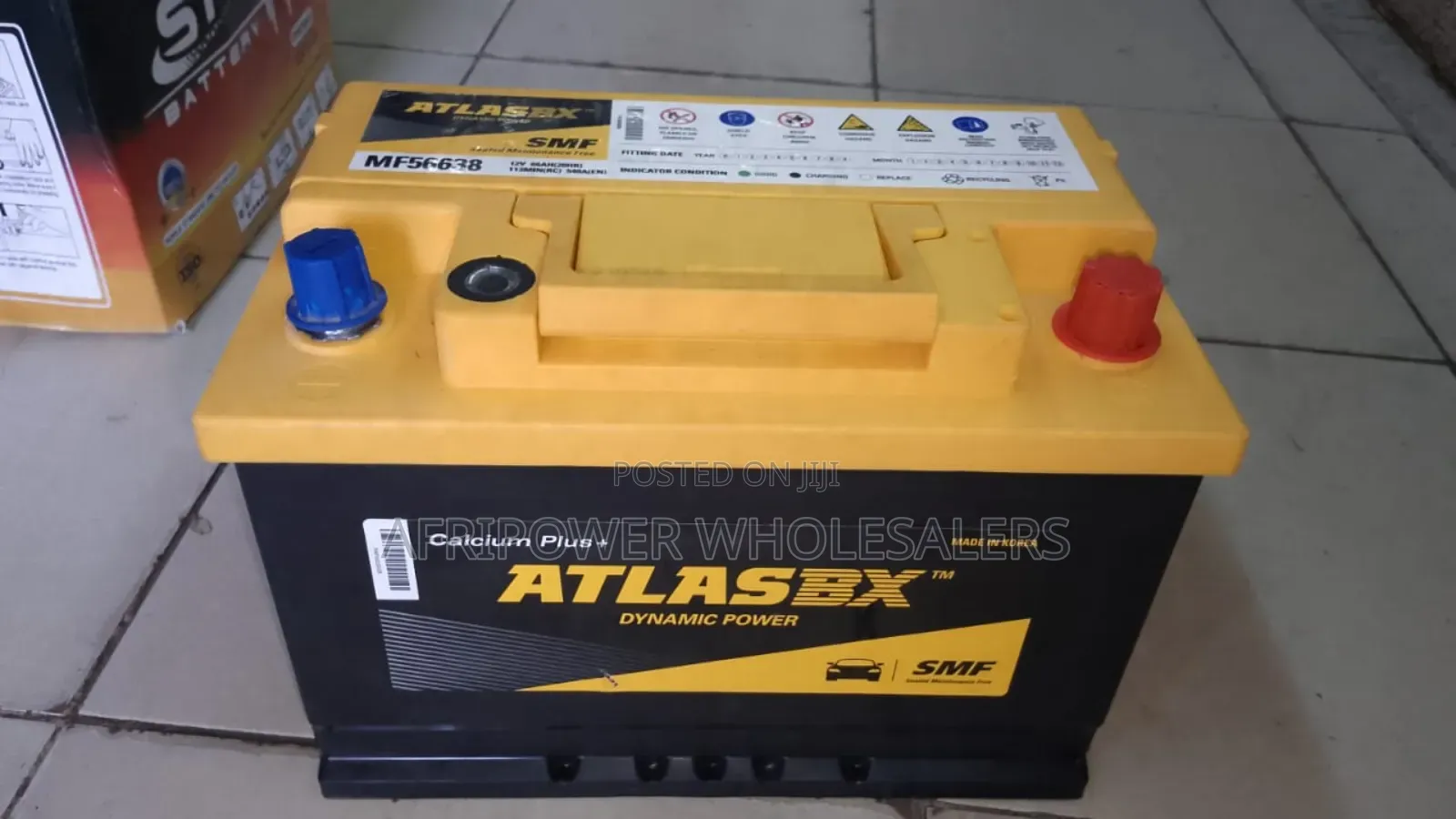 Atlasbx Din 66 / 66ah Car Battery