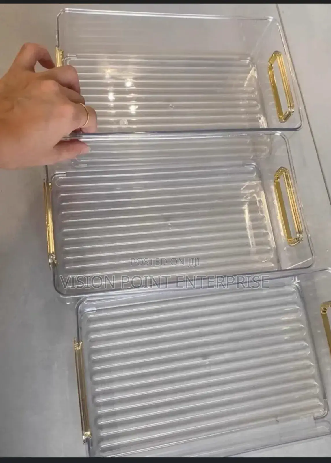 Medium Acrylic Storage Fridge Organiser/Storage