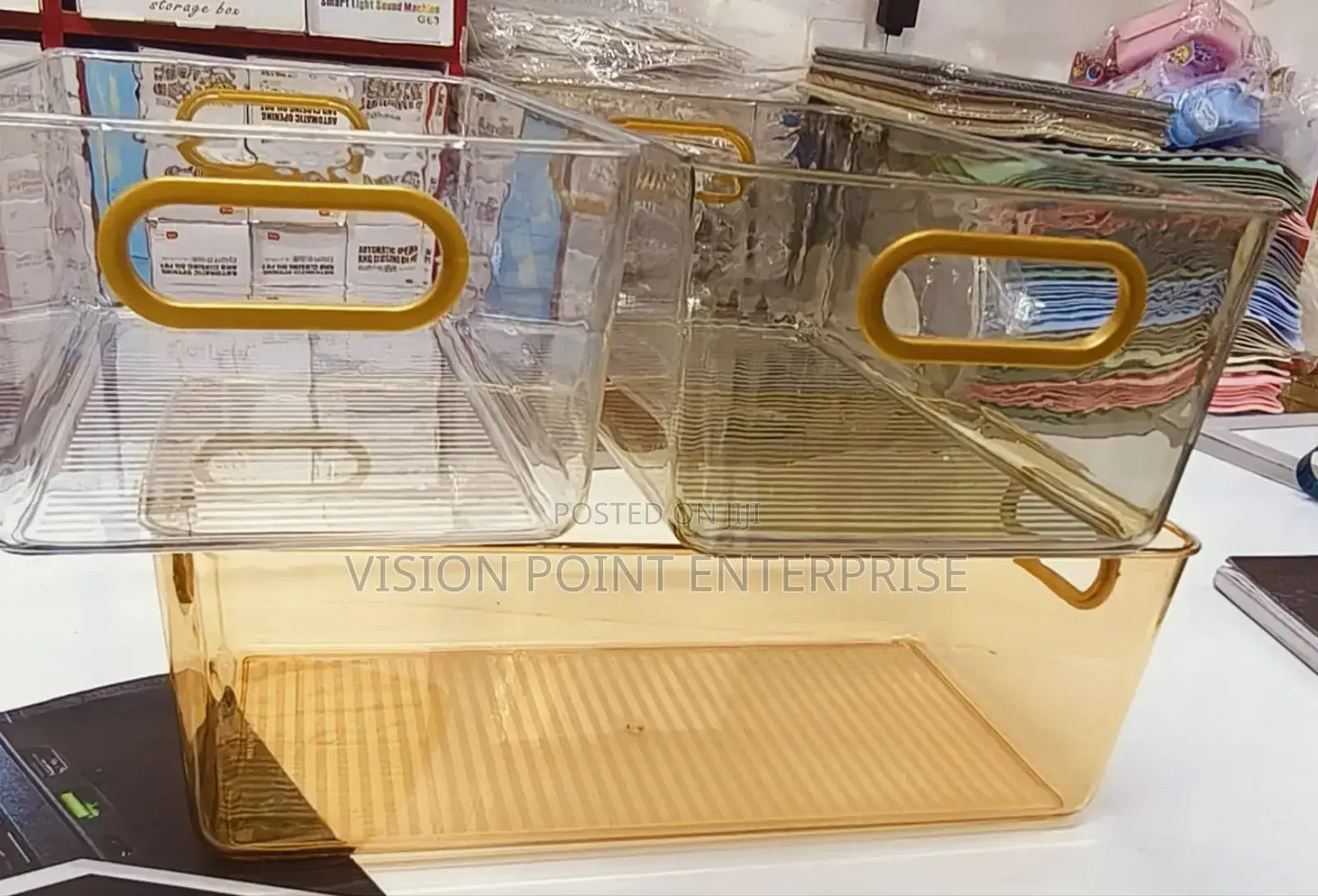 Big Acrylic Storage Fridge Multipurpose Organiser