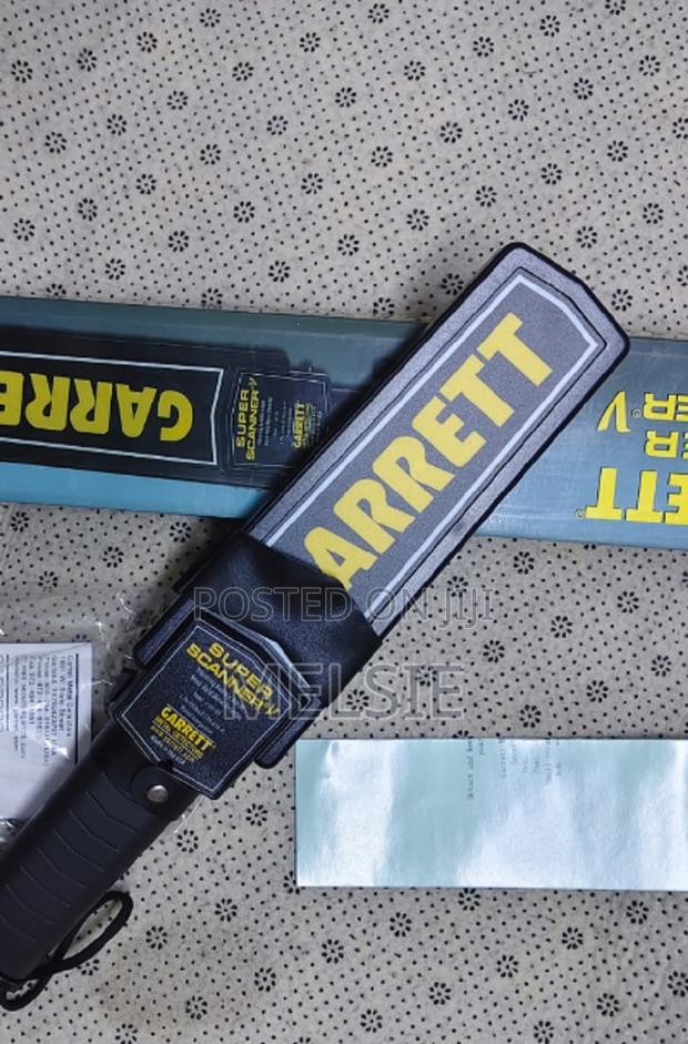 Garrett Super Wand Handheld Metal Detector -easy On/Off Battery Cover - main view