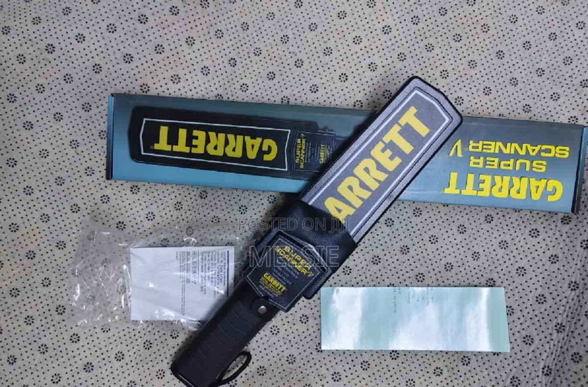Garrett Super Hand Held Detector Tip Pinpointing For Easy Scanning