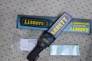 Garrett Super Hand Held Detector Tip Pinpointing For Easy Scanning