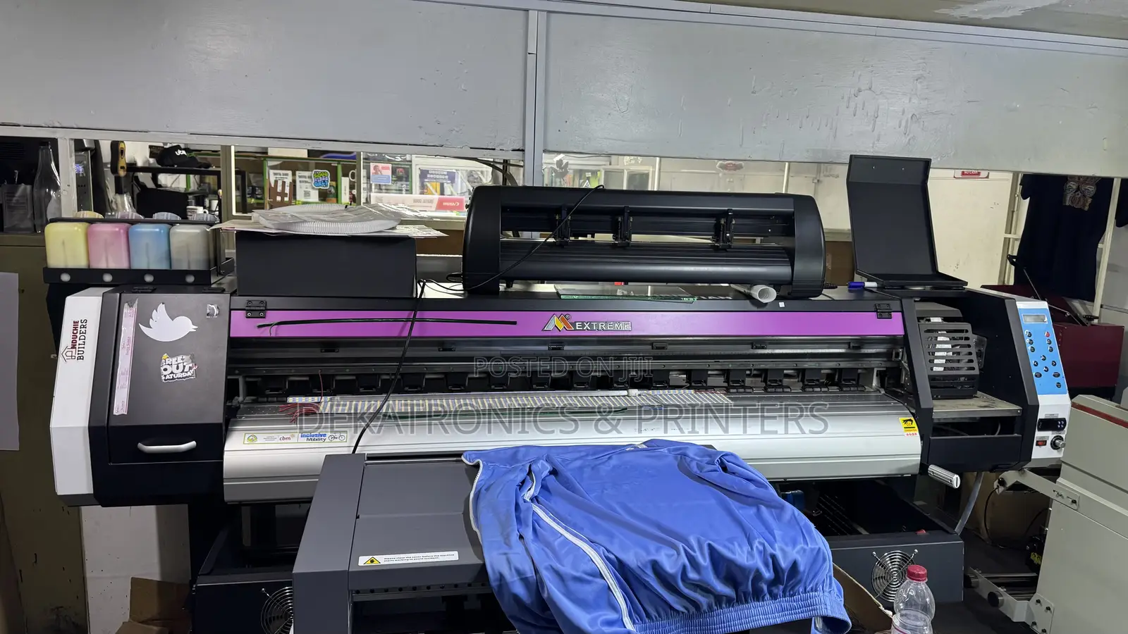 Used Extreme 1.7m Epson Xp600 Head Large Format Printer