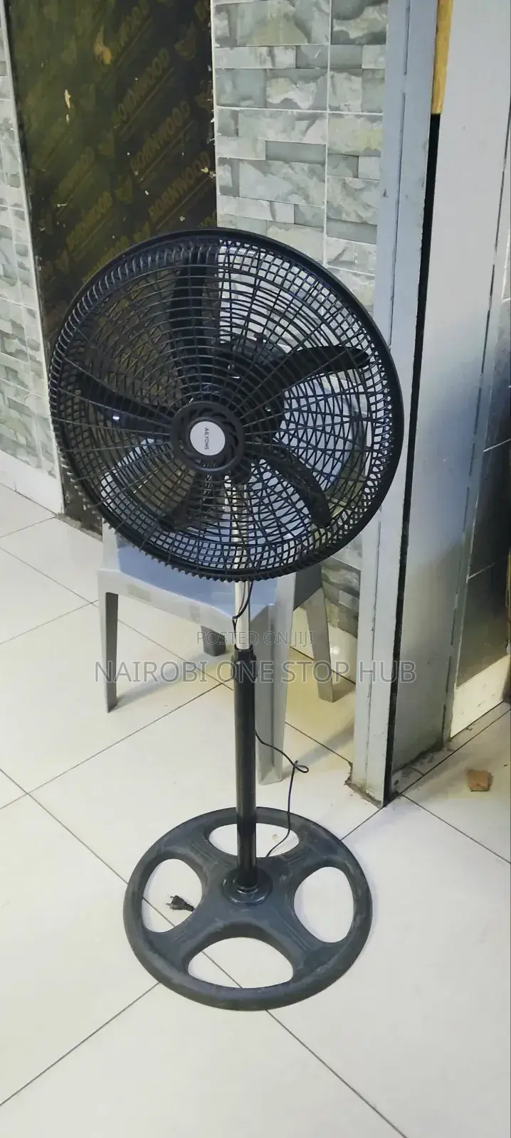 Ailyons Floor Standing Fan | Strong Airflow Stable Base