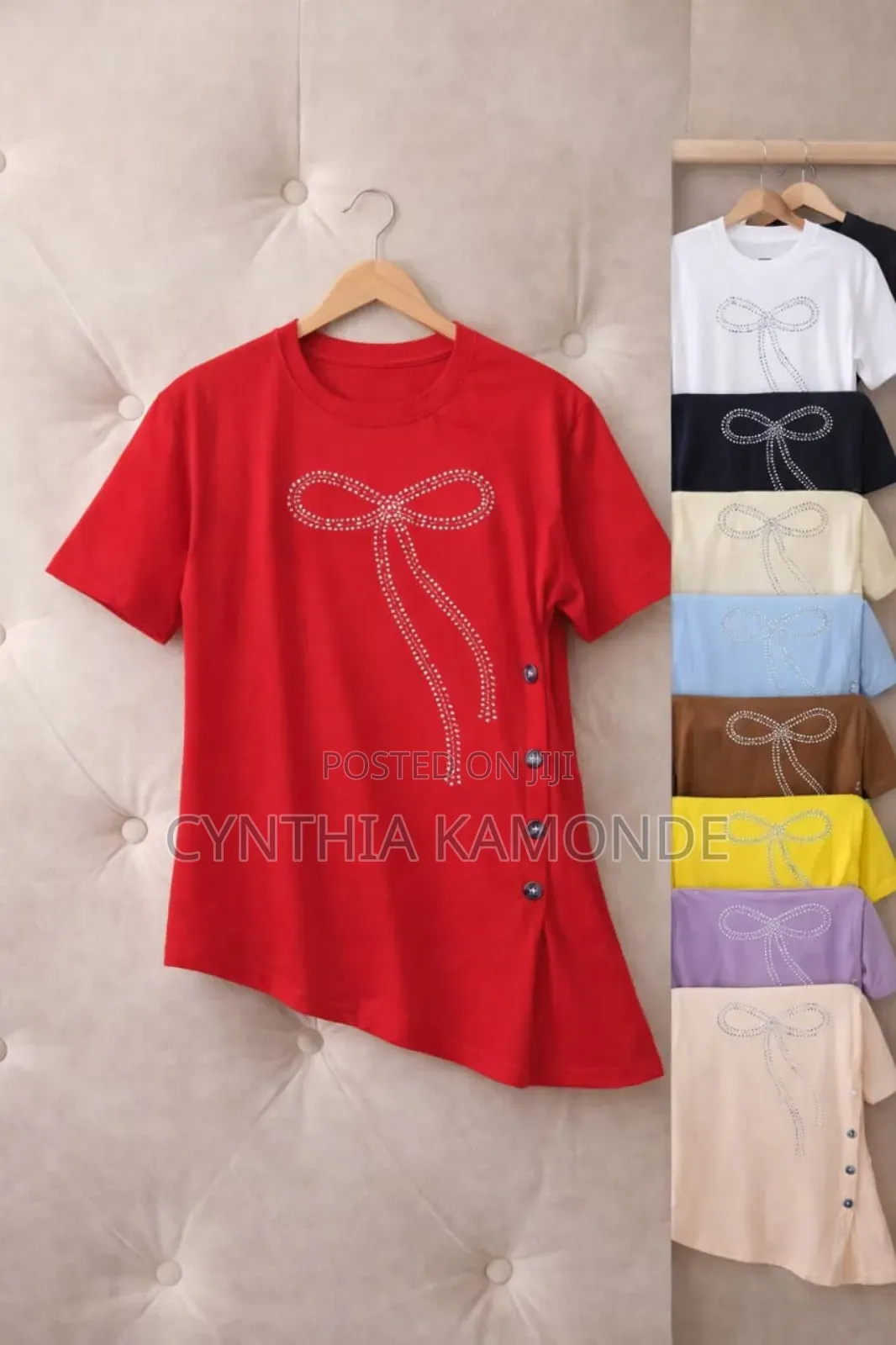 Side Button T-Shirt