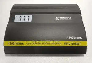 4200w 4-Channel Car Amplifier With Bluetooth Audio Amplifier