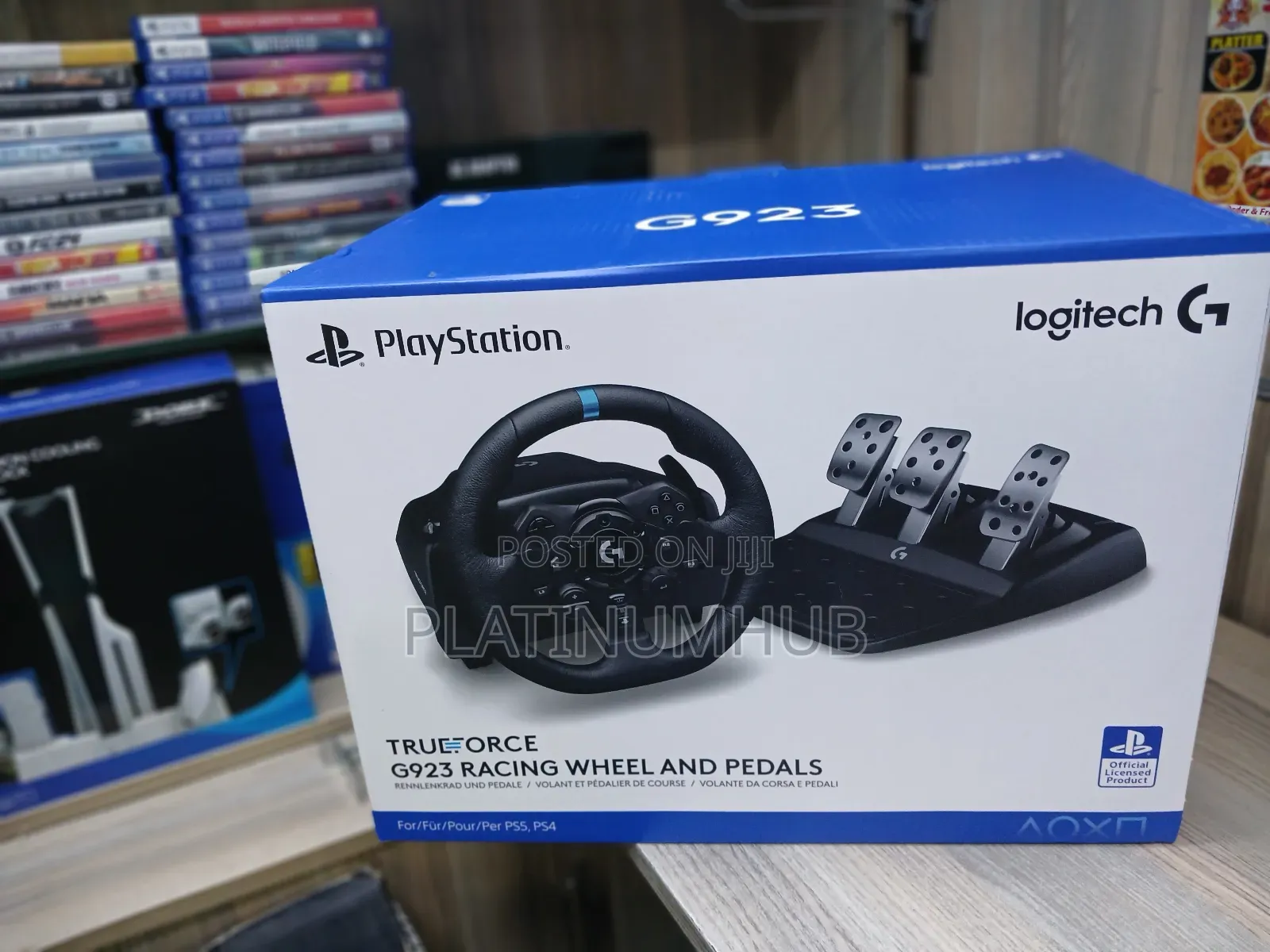 G923 Logitech True Force Racing Wheel Ps4/Ps5