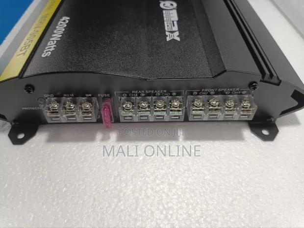 4200w 4-Channel Car Amplifier With Bluetooth Audio Amplifier - thumbnail 2