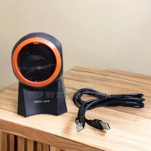 Hands-Free 1d 2d Desktop Barcode Scanner With Auto-Sensing Scanning