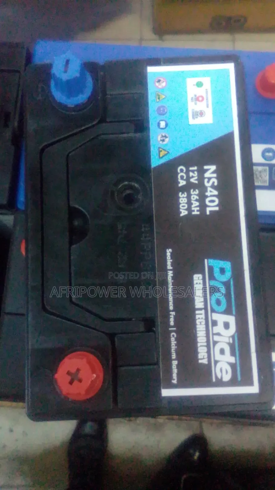 Proride Ns40 / 035ah Car Battery Maintenance Free