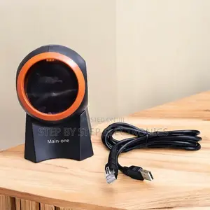 USB Wired 1d 2d Table Mount Barcode Scanner for Retail Shops