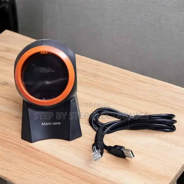 Fast Scanning 1d 2d Desktop Barcode Scanner for Supermarkets