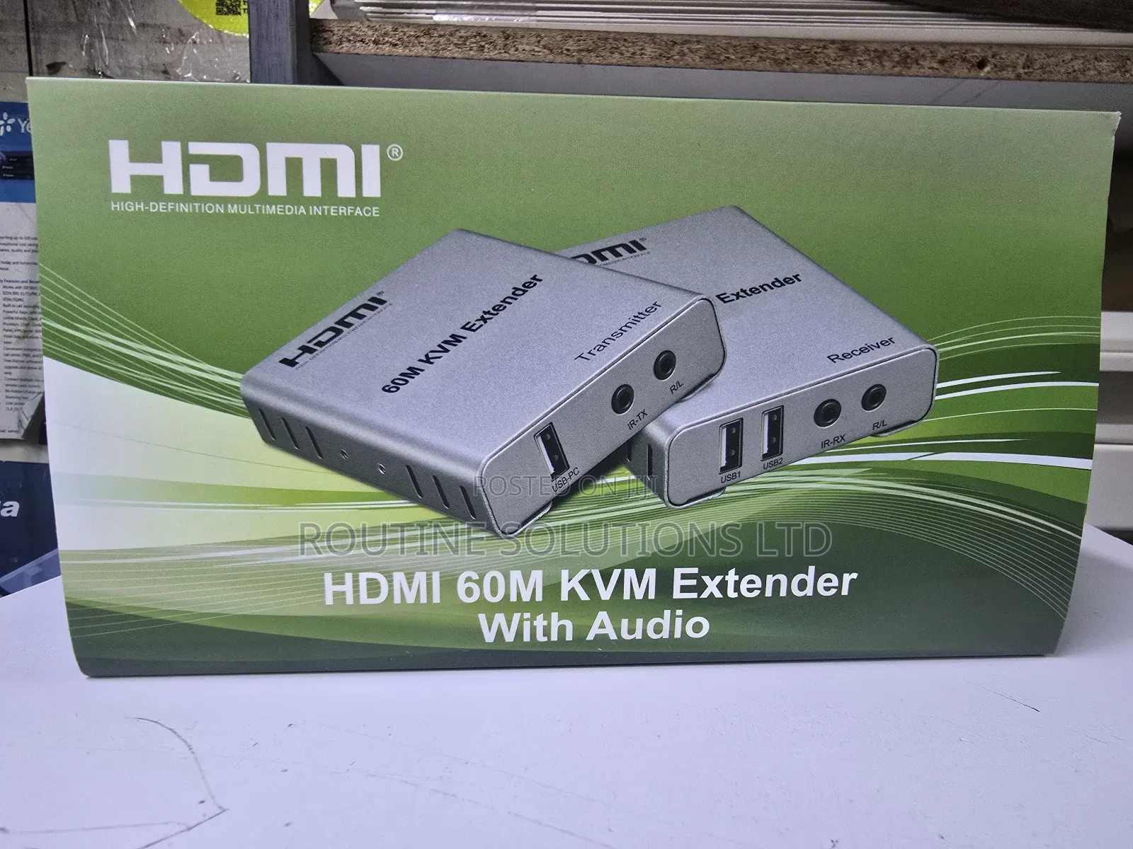 Hdmi 60m KVM Extender With Audio