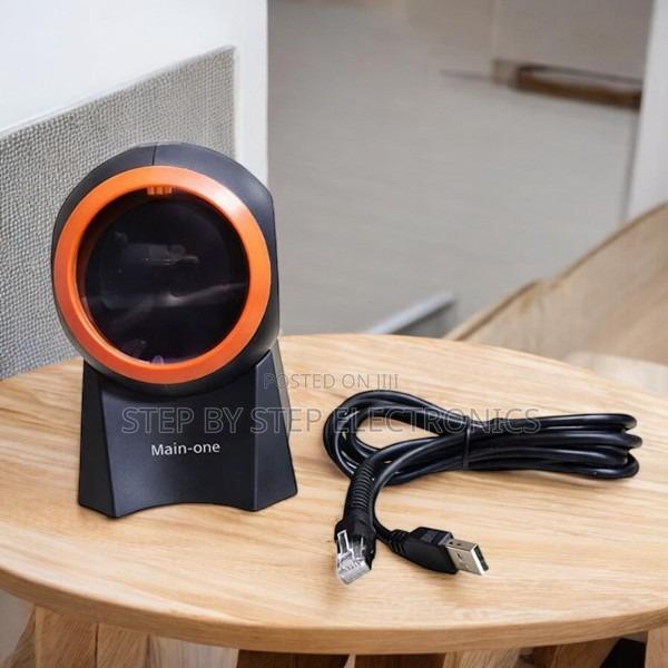 Automatic Sleep Wake 1d 2d Desktop Barcode Scanner Plug and Play