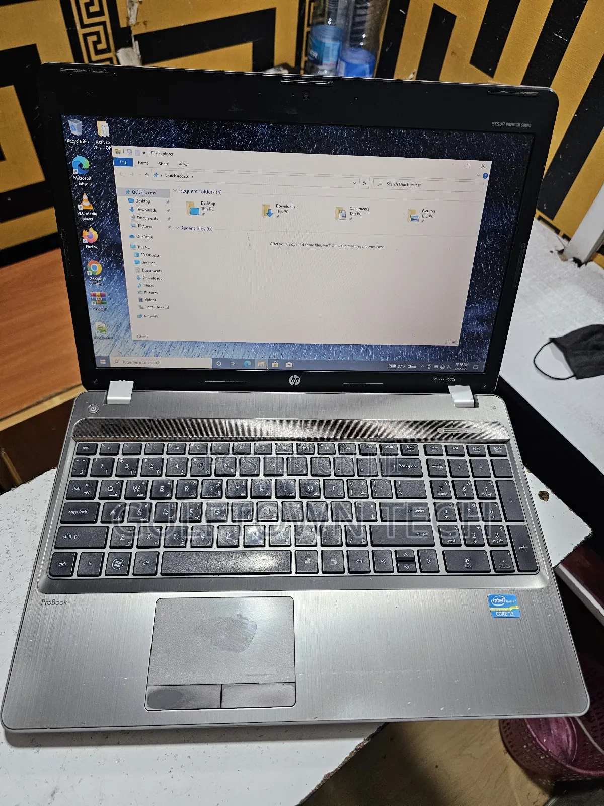 Laptop HP ProBook 4530S 4GB Intel Core I3 HDD 250GB