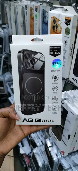 Cruped Ag Glass Converter Back Cover Compatible With iPhone 17 Pro