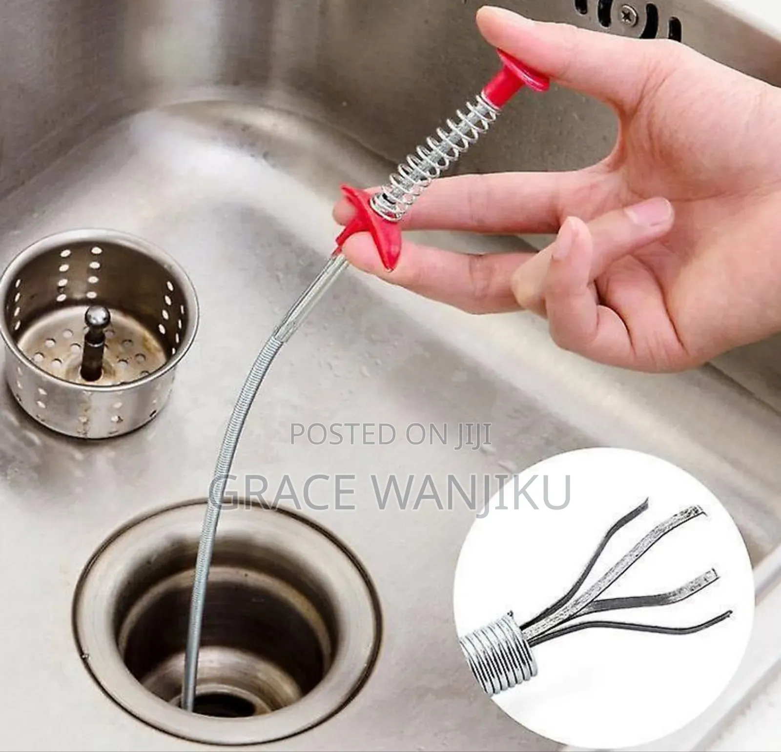 Strong Spring Flexible 60cm 4 Claws Grabber
