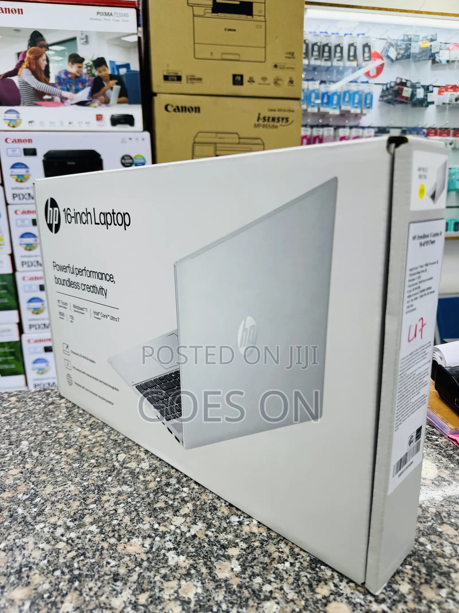 New Laptop HP OmniBook 5 16" 16GB Intel Core Ultra 7 SSD 1T