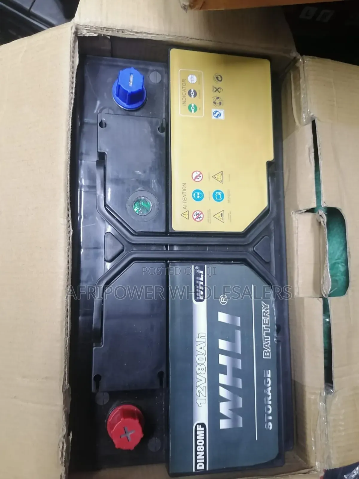 Whli Din 80 Automotive Battery