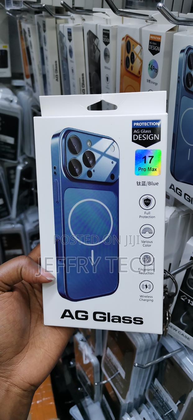 Crupe Ag Glass Converter Back Cover Compatible With iPhone 17 Pro Max