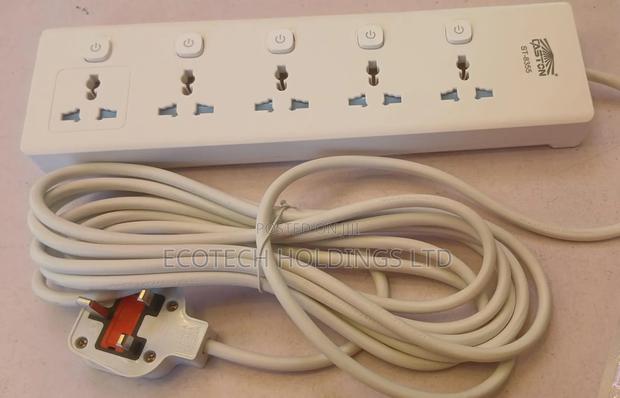 5mtrs 5 Way Extension Cable With Usb - main view