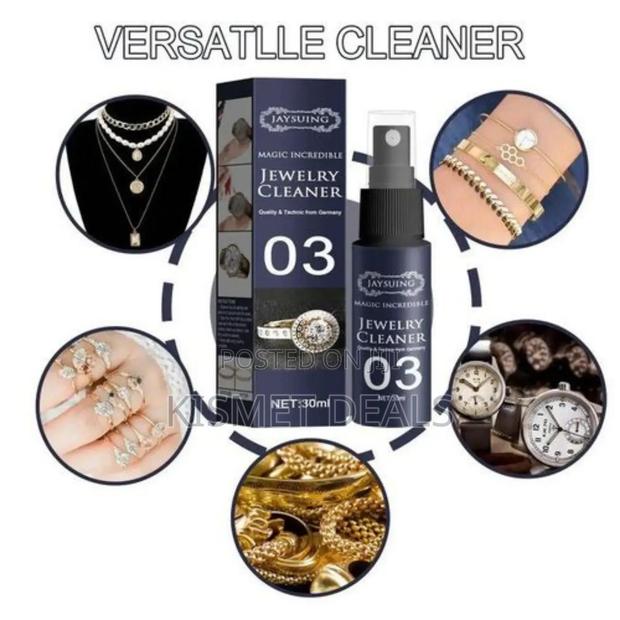 Jaysuing Jewelry Cleaner Cleaning Solution - thumbnail 2