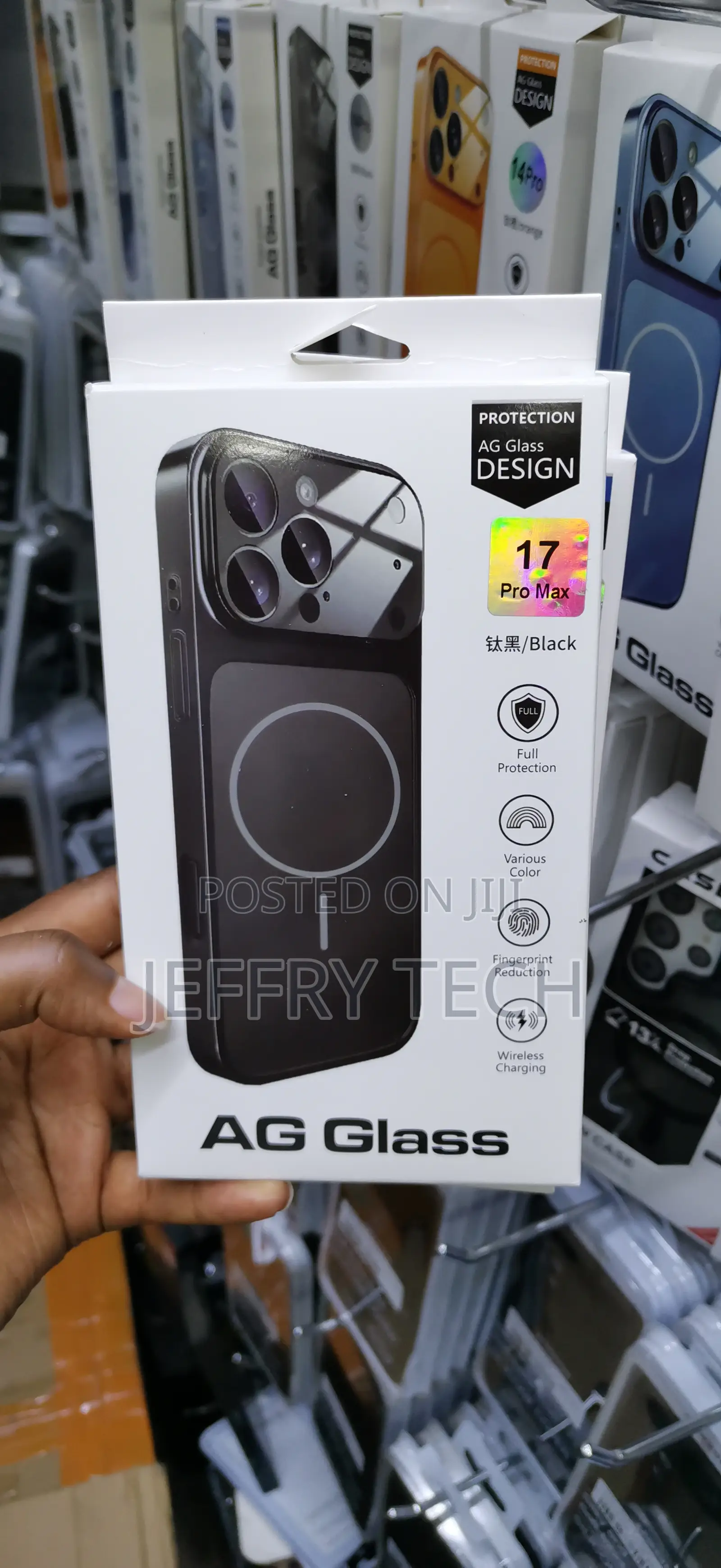 Monter Ag Glass Converter Cover Compatible With iPhone 17 Pro Max