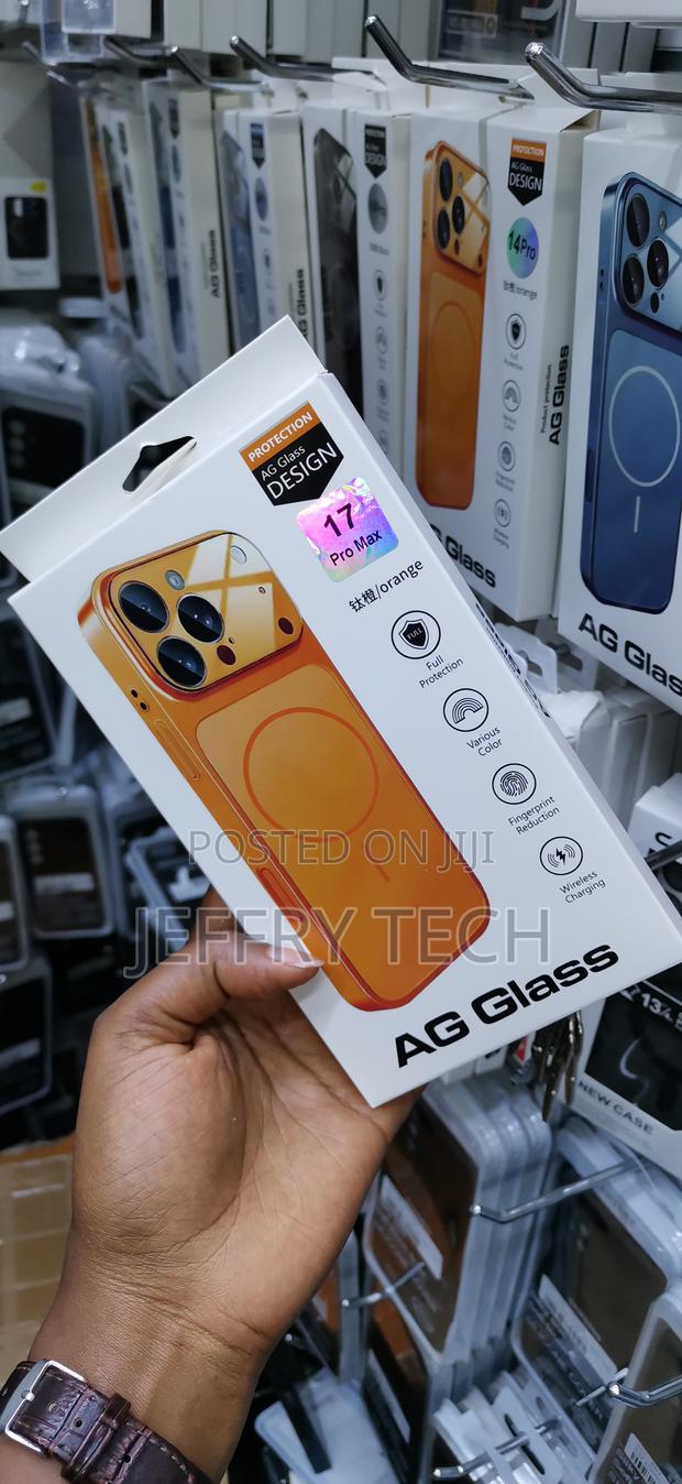 Hipos Ag Glass Converter Case for iPhone 17 Pro Max -Orange - thumbnail 2